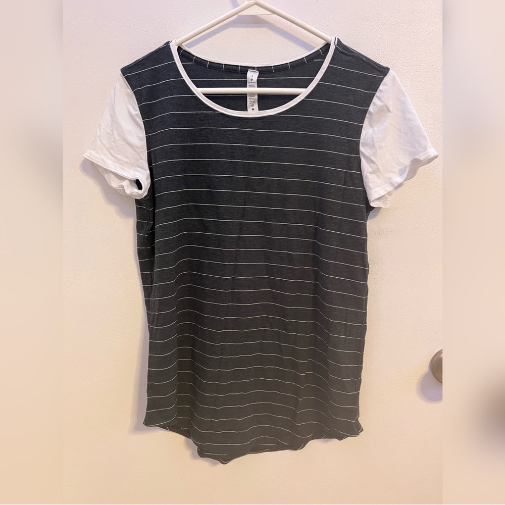 Lululemon Striped Crewneck